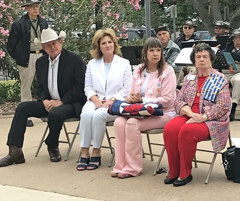 Honorary Partner ceremony for TX VVA Chapter 910 by the Corpus Christi Chapter NSDAR.